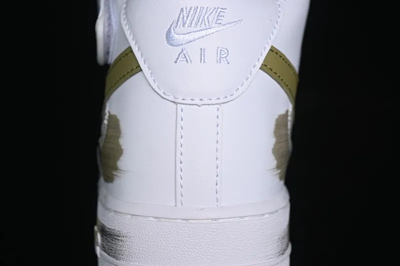 All categories Nk Air Force 1 Air Force series Nk Air Force 1 Mid Air Force mid-top Nk Air Force 1'07 Mid Olive green hand-painted Hand-painted fracture Triple hook shadow Air Force 1 strap mid-top casual sneakers CW2289-111